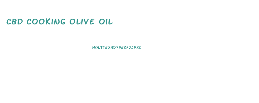 Cbd Cooking Olive Oil