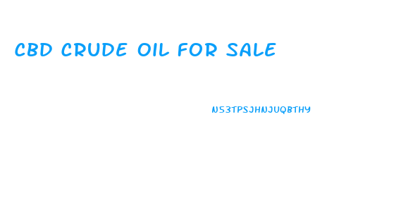 Cbd Crude Oil For Sale
