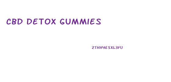 Cbd Detox Gummies