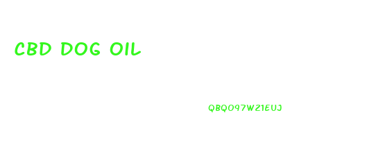 Cbd Dog Oil