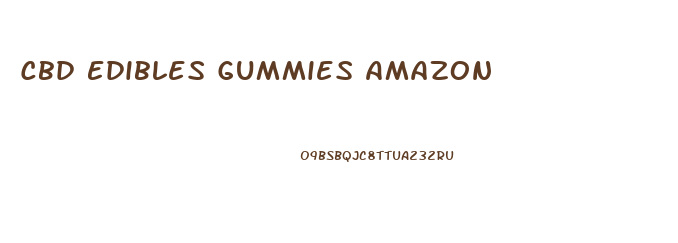 Cbd Edibles Gummies Amazon