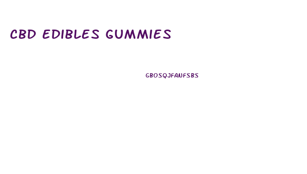 Cbd Edibles Gummies