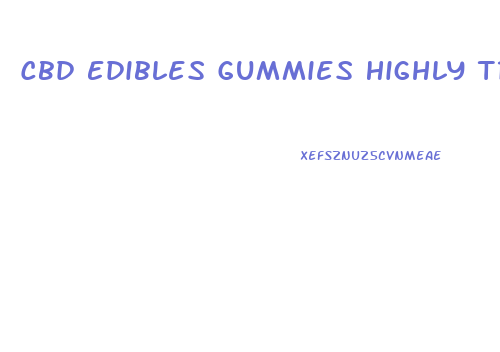Cbd Edibles Gummies Highly Treats 90mg
