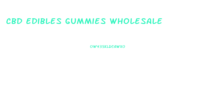 Cbd Edibles Gummies Wholesale