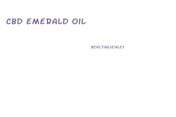 Cbd Emerald Oil