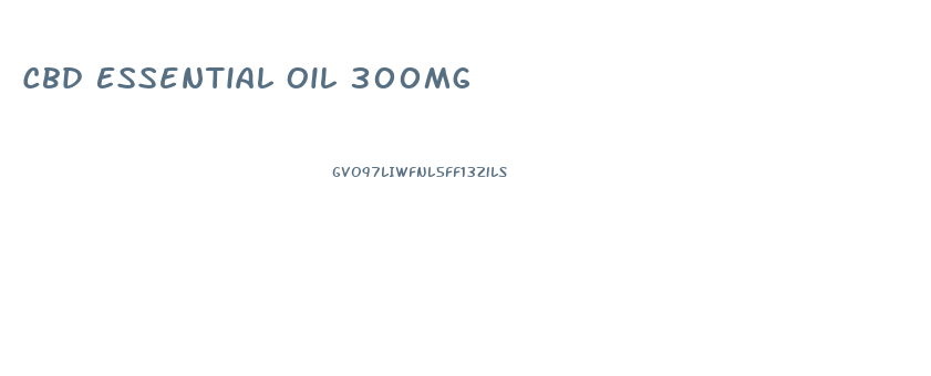 Cbd Essential Oil 300mg