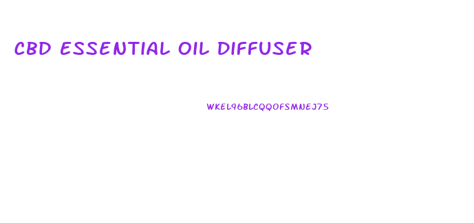 Cbd Essential Oil Diffuser
