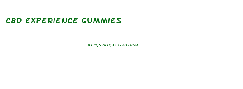 Cbd Experience Gummies