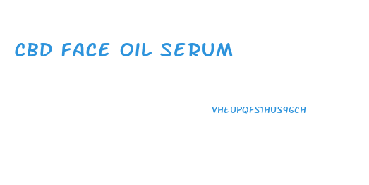 Cbd Face Oil Serum