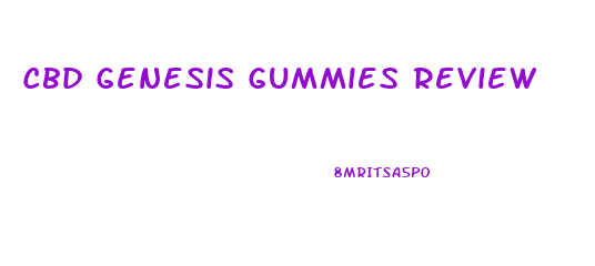 Cbd Genesis Gummies Review