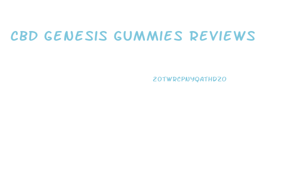 Cbd Genesis Gummies Reviews