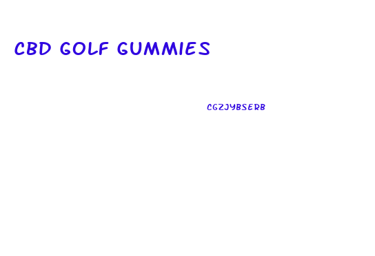 Cbd Golf Gummies