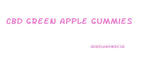 Cbd Green Apple Gummies