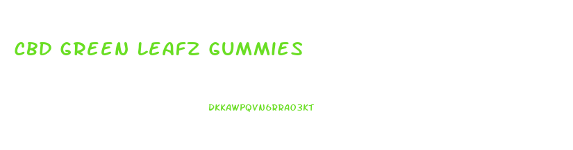 Cbd Green Leafz Gummies