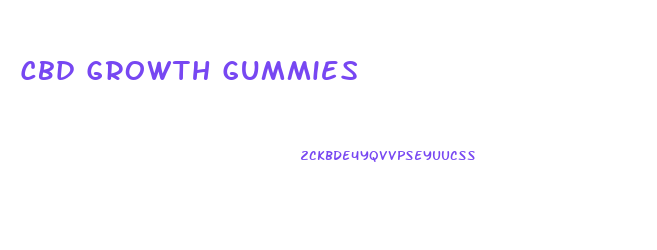 Cbd Growth Gummies