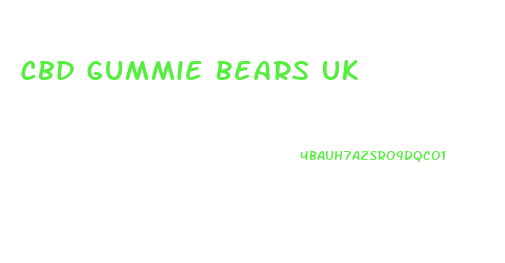 Cbd Gummie Bears Uk