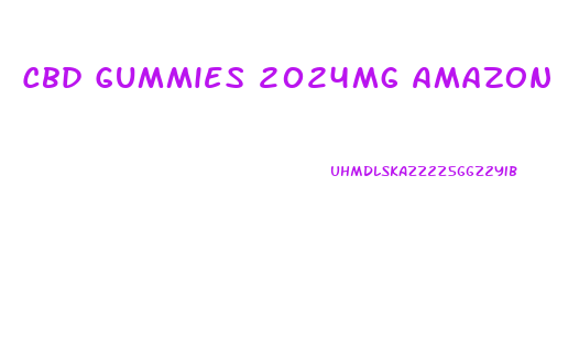 Cbd Gummies 2024mg Amazon