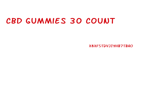 Cbd Gummies 30 Count