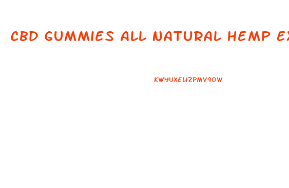 Cbd Gummies All Natural Hemp Extract 300 Mg