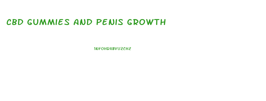 Cbd Gummies And Penis Growth