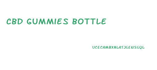 Cbd Gummies Bottle