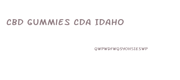 Cbd Gummies Cda Idaho