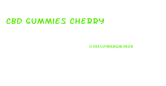 Cbd Gummies Cherry