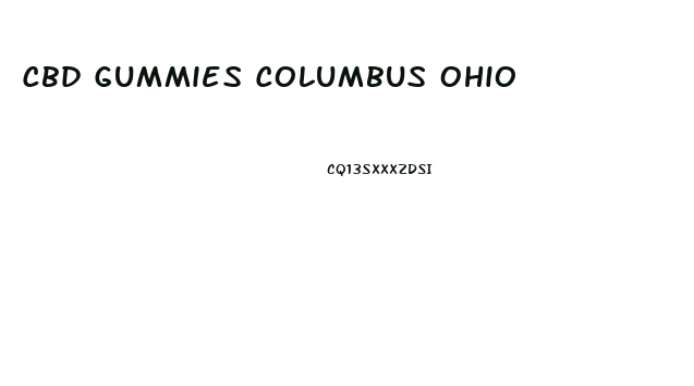 Cbd Gummies Columbus Ohio