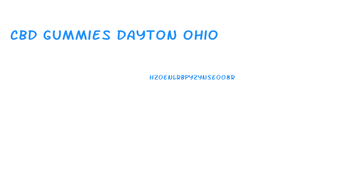 Cbd Gummies Dayton Ohio