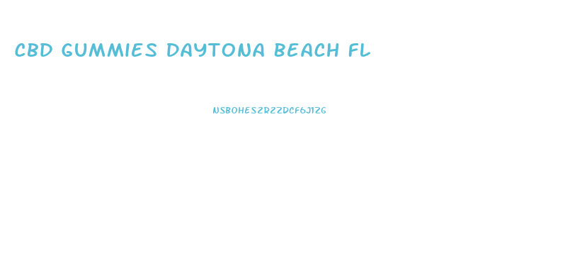 Cbd Gummies Daytona Beach Fl