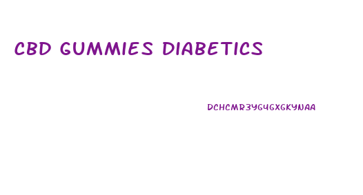 Cbd Gummies Diabetics