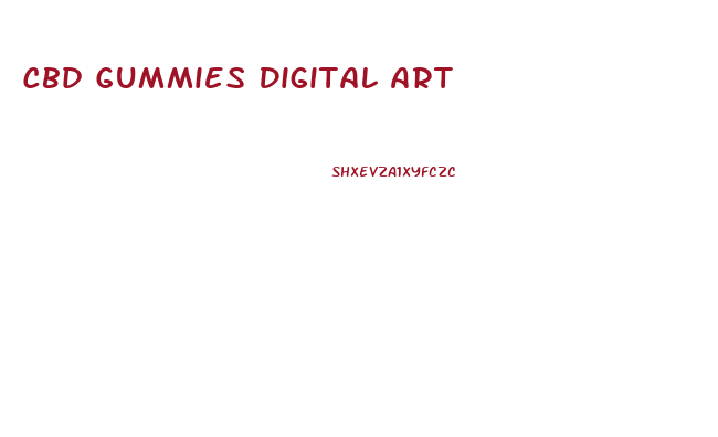 Cbd Gummies Digital Art
