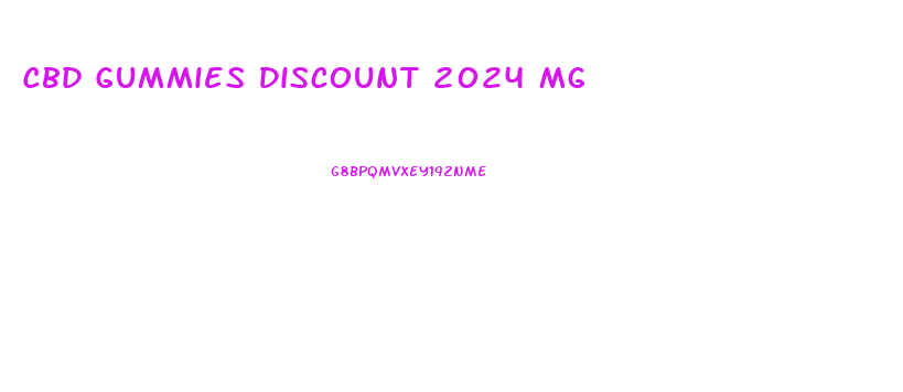 Cbd Gummies Discount 2024 Mg