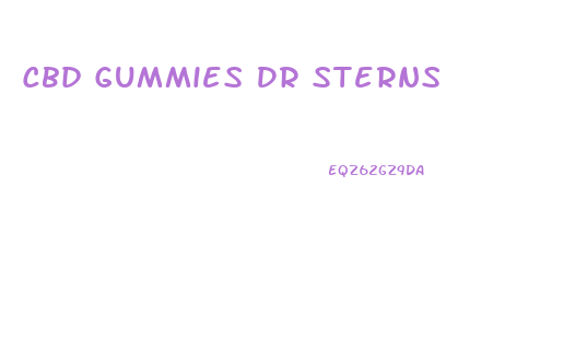 Cbd Gummies Dr Sterns