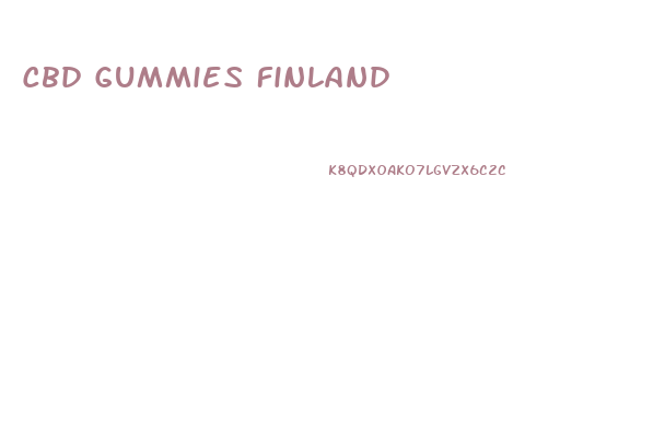 Cbd Gummies Finland