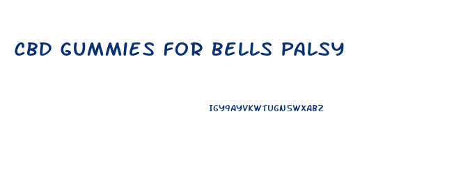 Cbd Gummies For Bells Palsy