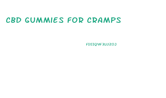 Cbd Gummies For Cramps