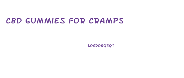 Cbd Gummies For Cramps