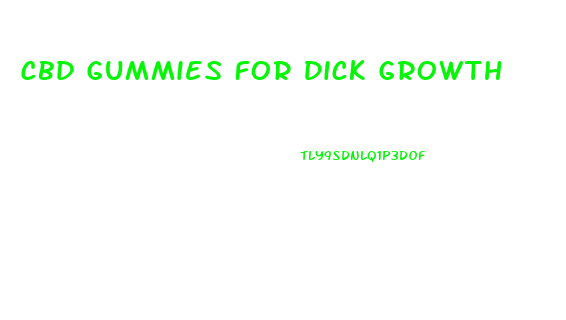 Cbd Gummies For Dick Growth