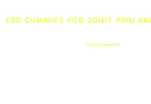 Cbd Gummies For Joint Pain And Sleep