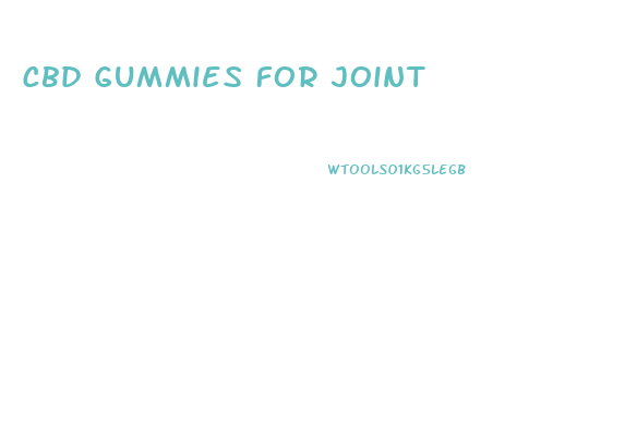 Cbd Gummies For Joint