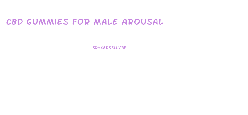 Cbd Gummies For Male Arousal