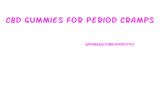 Cbd Gummies For Period Cramps