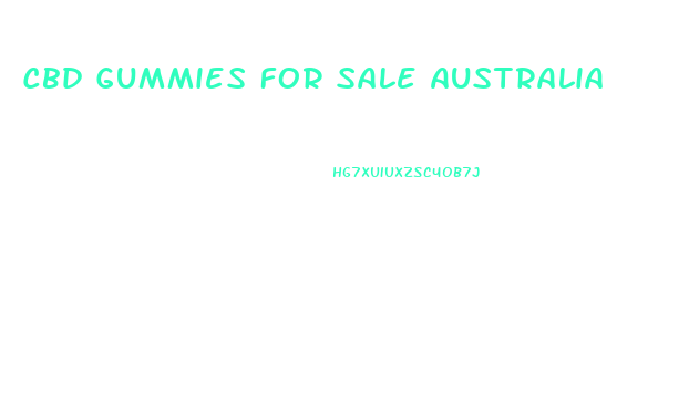 Cbd Gummies For Sale Australia