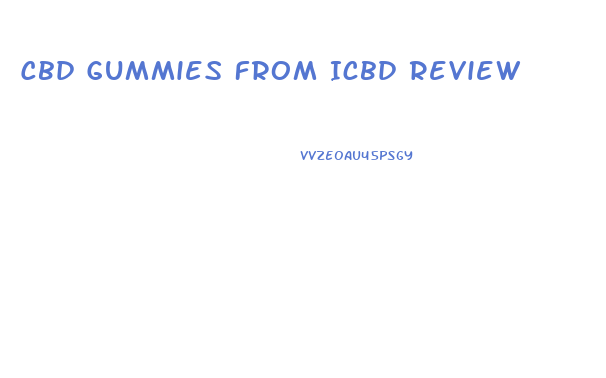 Cbd Gummies From Icbd Review