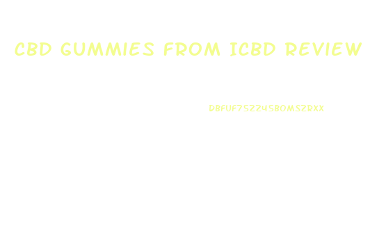 Cbd Gummies From Icbd Review