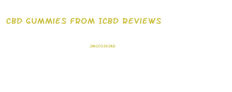Cbd Gummies From Icbd Reviews