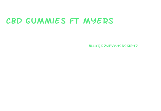 Cbd Gummies Ft Myers
