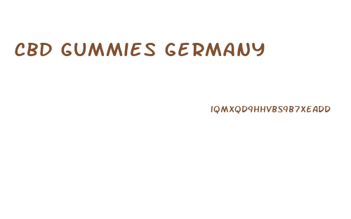 Cbd Gummies Germany