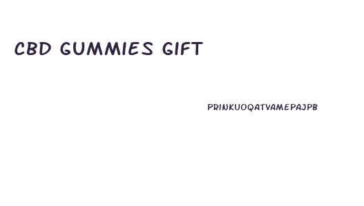 Cbd Gummies Gift